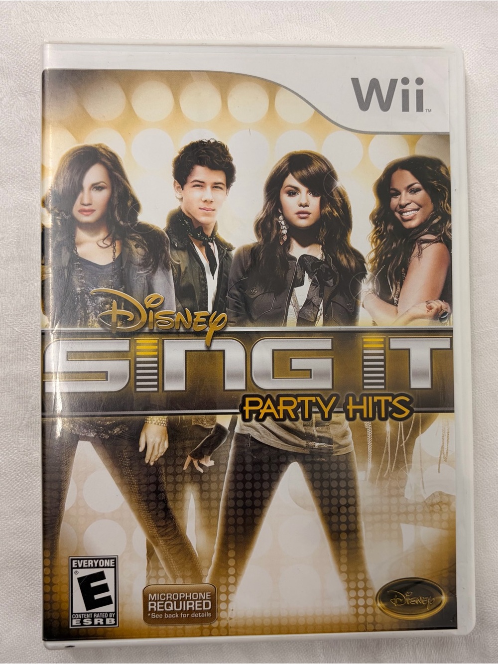 Disney Sing It Party Hits Wii Video Game Nintendo Wii (CIB)